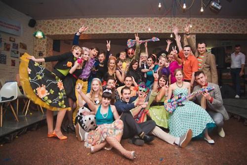 Тематический новый год в стиле стиляги. 01 Тематический новый год в стиле стиляги. 01