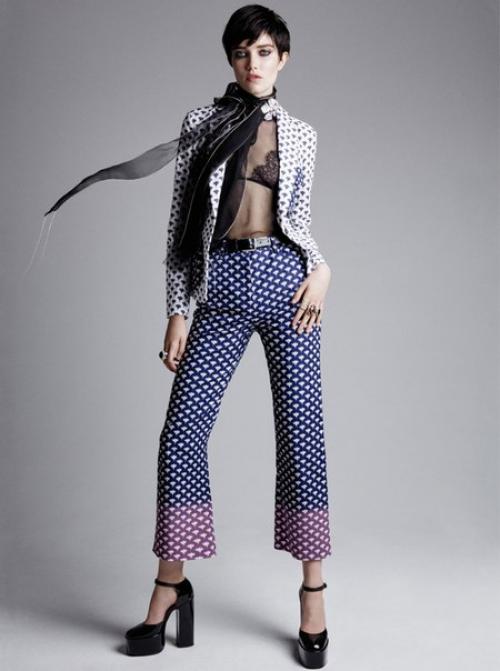 Funny Business: Грейс хартцель в фотосессии Патрика демаршелье для W Magazine March 2016. 02