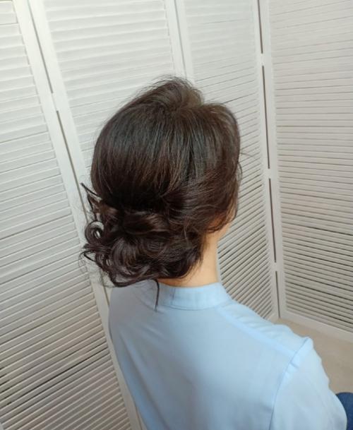 Макияж и прическа для красотки Гузель. 02