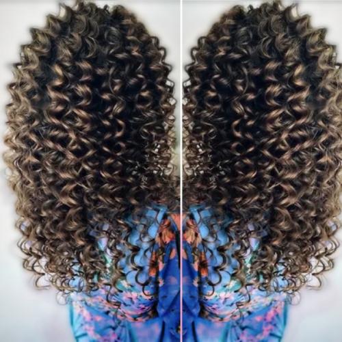 Дорогие дамы!  Вечерний образ (макияж + причёска /локоны) 2000. 04