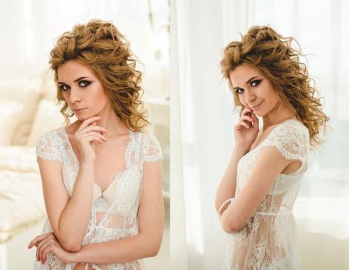 Утро прекрасной невесты прическа и макияж для сказочной невесты в моем исполнении. 01