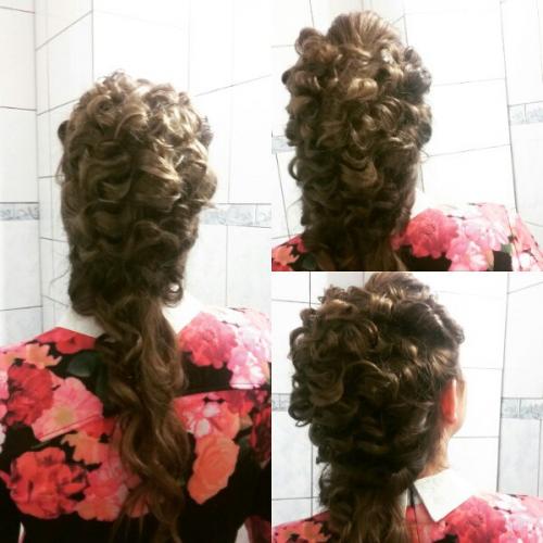 Привет девчули?  Предлагаю свою услуги по прическе и макияжу? 02