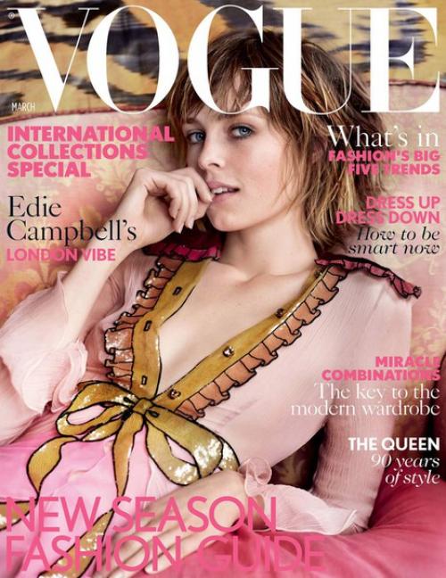 Campbell's Coup: Эди и Олимпия Кэмпбелл в фотосессии Марио тестино для Vogue UK March 2016. 05