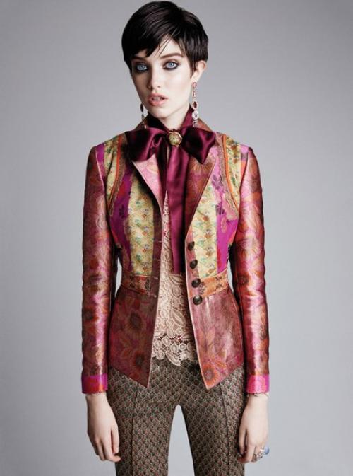 Funny Business: Грейс хартцель в фотосессии Патрика демаршелье для W Magazine March 2016. 08