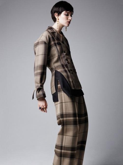 Funny Business: Грейс хартцель в фотосессии Патрика демаршелье для W Magazine March 2016. 03