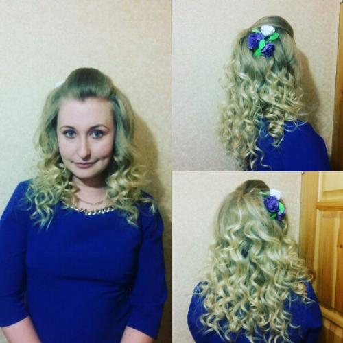 Привет девчули?  Предлагаю свою услуги по прическе и макияжу? 05