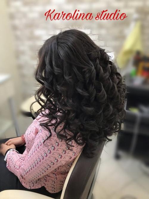 Милые дамы!  Karolina Studio приглашает вас на создание вечерних, дневных причесок и макияжа. 06