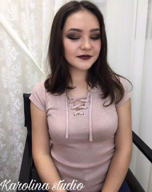 Милые дамы!  Karolina Studio приглашает вас на создание вечерних, дневных причесок и макияжа. 02