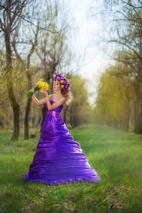 Вот такую весеннюю фотосессию мы отворили вчера. 01