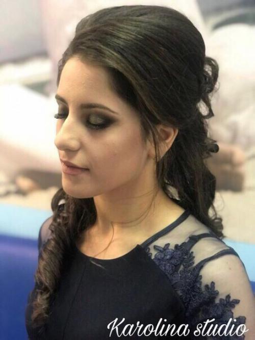Милые дамы!  Karolina Studio приглашает вас на создание вечерних, дневных причесок и макияжа. 03