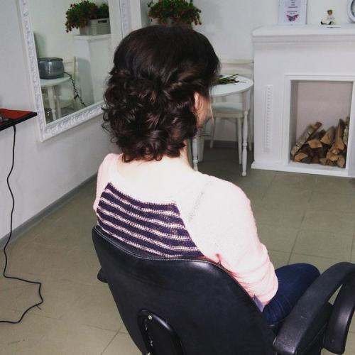 Макияж + прическа - 1000 рублей. 04