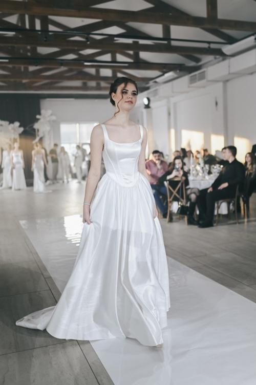 Три образа для показа свадебных платьев салона Мэри Трюффель на шоу свадебного искусстваWedding Drive. 02