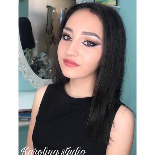 Милые дамы!  Karolina Studio приглашает вас на создание вечерних, дневных причесок и макияжа. 04