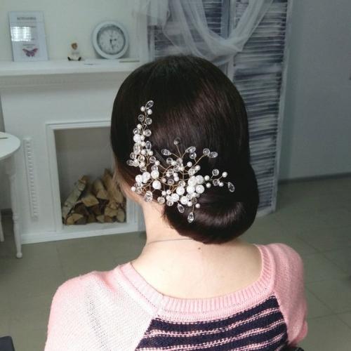 Макияж + прическа - 1000 рублей. 06