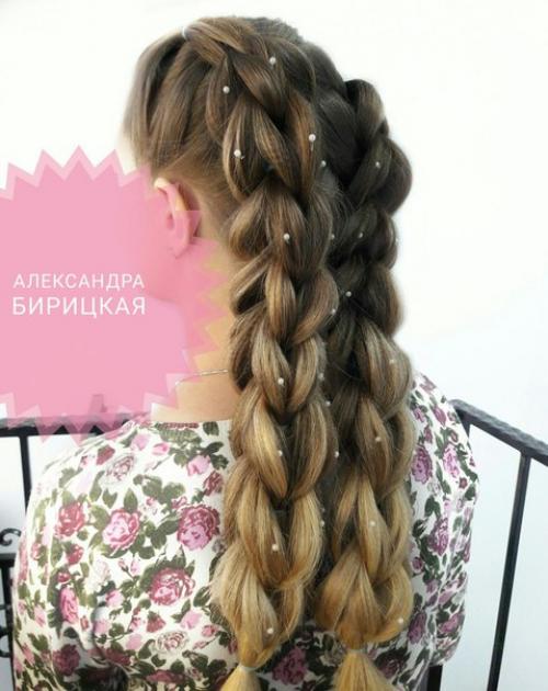 Приглашаю вас подчеркнуть свою красоту прической, воздушными локонами или ажурными косами? 07