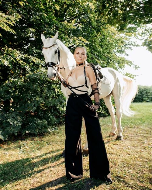 Очень стильный аксессуар - портупея. 07