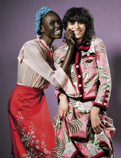 Reach Out And Touch Somebody's Hand: фотосессия Брюса уэбера Vogue Italia April 2016. 09