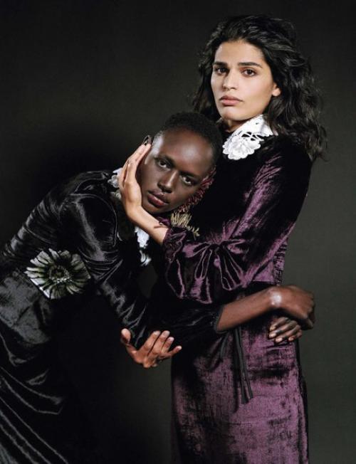 Reach Out And Touch Somebody's Hand: фотосессия Брюса уэбера Vogue Italia April 2016. 05