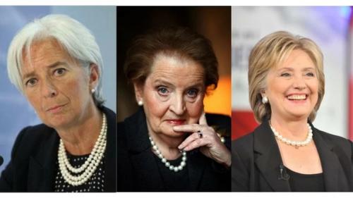 Расскажу, зачем политикам бусики из жемчуга, и почему нам не надо носить их так, как им. 04