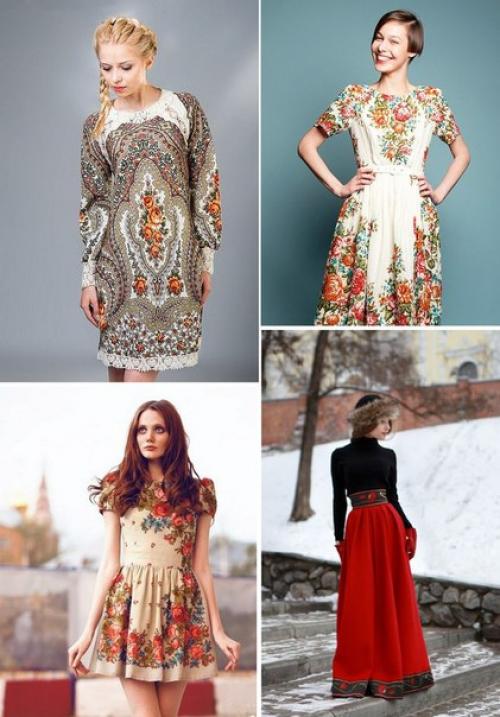 Платья в русском стиле - для яркого этнического образа. 04 Платья в русском стиле - для яркого этнического образа. 04