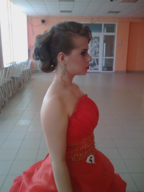 Свадебный образ в стиле готика. 01