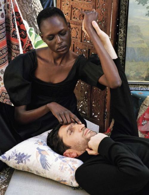 Reach Out And Touch Somebody's Hand: фотосессия Брюса уэбера Vogue Italia April 2016. 07