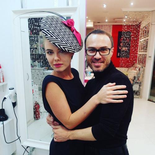 А мы снимаем передачу про шляпки и стиль для телеканала Мир! 01