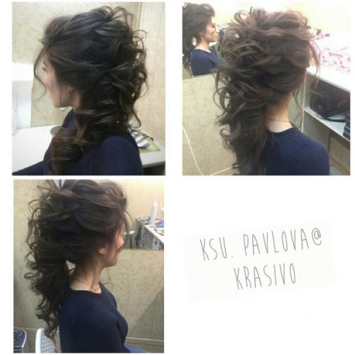 Вот такие прически я в эти выходные создала! 01