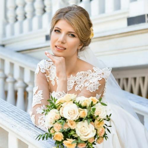 Причёски выпускные свадебные вечерние. 05