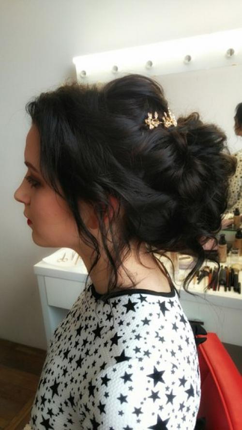 Пробный свадебный образ для Юлечки. 02