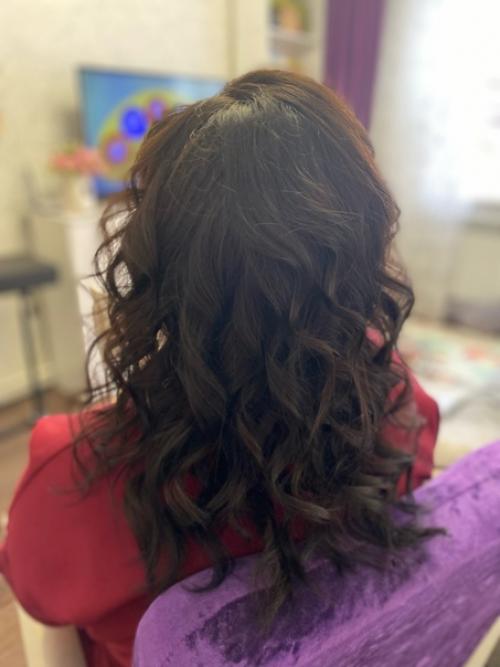 Никто не забыл что я ещё делаю локоны и причёски из своих волос, без использования канекалона. 02