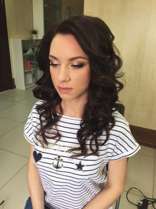 Пробный макияж и причёска? 01