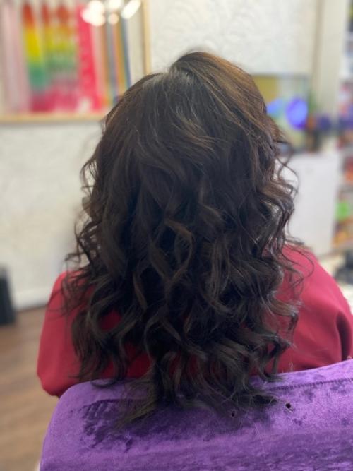 Никто не забыл что я ещё делаю локоны и причёски из своих волос, без использования канекалона. 01