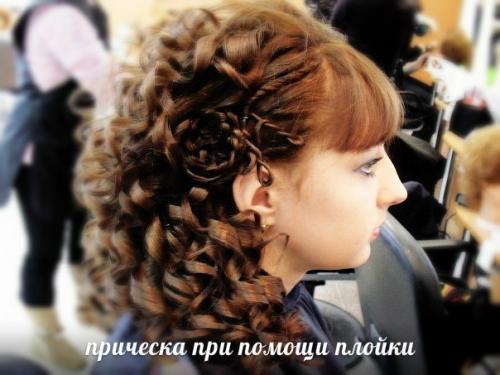 Внимание!  Косоплетение, прически, макияж, маникюр! 04