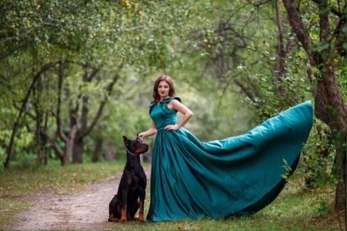 Собака не просто добавляет изюминку в портрет, а делает фотосессию особенной. 01