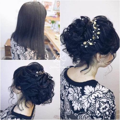 Причёски и локоны 1500. 01