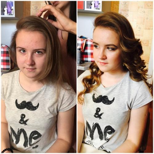 С удовольствием мы сделаем прическу и макияж за 60 минут, что очень удобно? 02