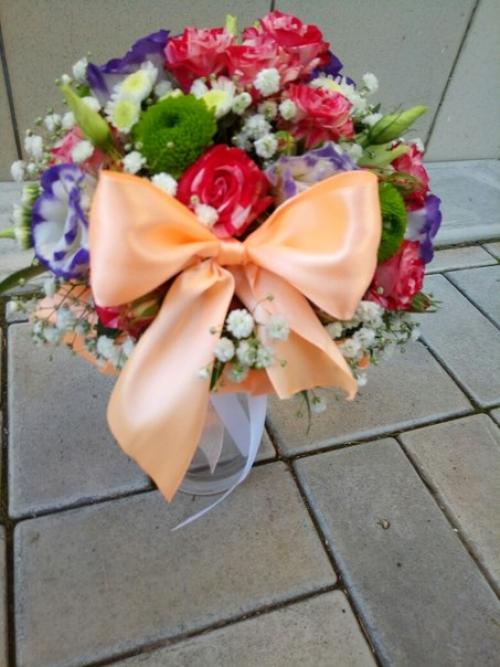 Оформление свадьбы живыми цветами! 01