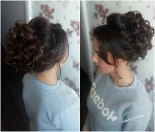 Современные техники в прическах, макияже, окрашивании, татуаже бровей. 04