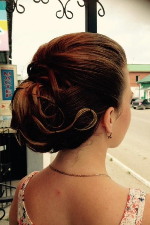 Наши выпускницы?  1- Прическа мастер балтайс Елена. 06