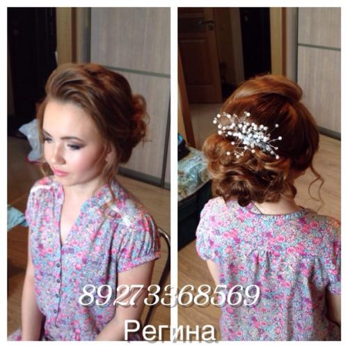 Прически - макияж - свадьба Регина. 04