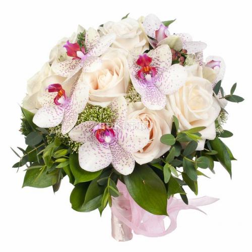 Оформление свадьбы живыми цветами! 05