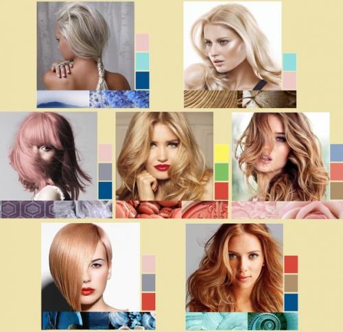 Модные цвета волос 2016 перекликаются с модными оттенками для текстиля и дома этого сезона от Pantone. 05