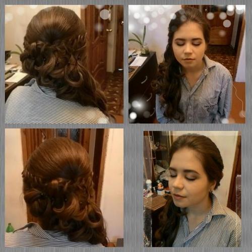 Красоточки!  Прически, по желанию полный образ с макияжем к любому поводу! 01