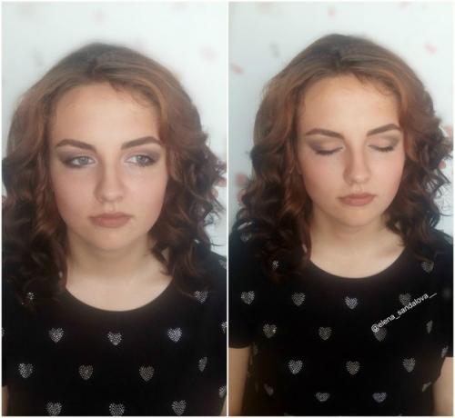 Современные техники в прическах, макияже, окрашивании, татуаже бровей. 01