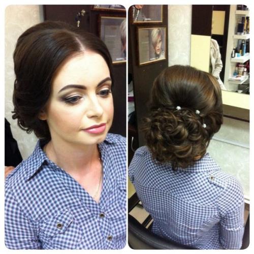 Родика макияж и прическа продержались весь вечер! 01