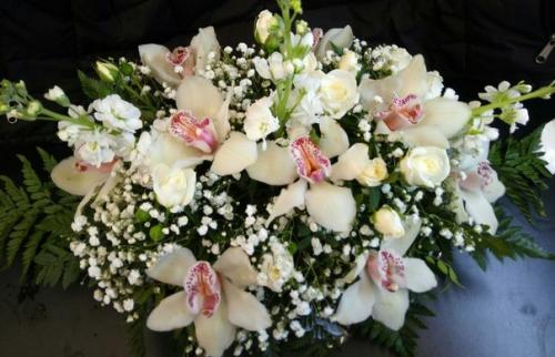 Оформление свадьбы живыми цветами! 03