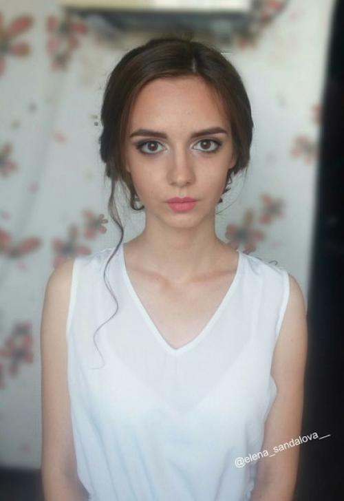 Современные техники в прическах, макияже, окрашивании, татуаже бровей. 03