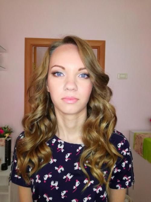 Макияж, прически, локоны. 04