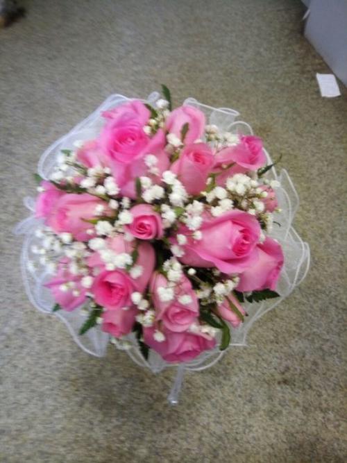 Оформление свадьбы живыми цветами! 04